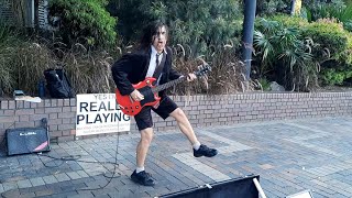 AC/DC - Back In Business by Street Performer! (Angus Young)