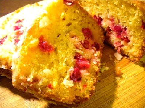 Orange Cranberry Loaf Cake