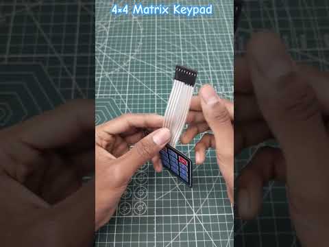 4×4 Matrix Keypad
