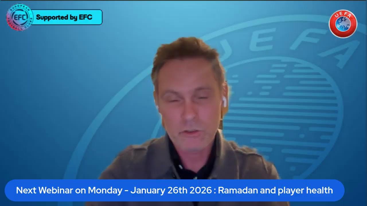 UEFA Medical Webinar - Menstrual Cycle Tracking Consensus