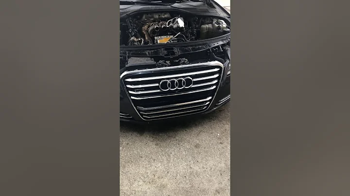 Audi A8L 4.0 Turbo PCV replacement and oil leak.