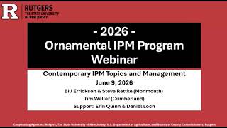 Nursery and Ornamental IPM   June 9, 2026