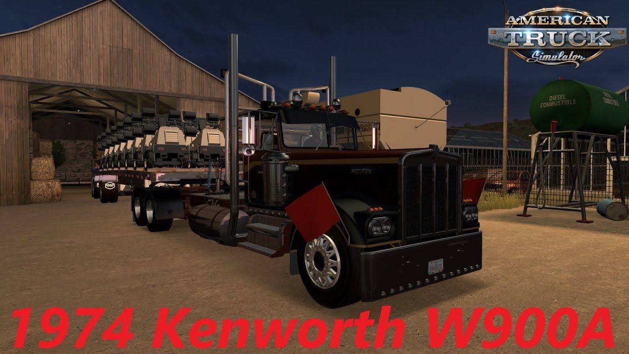 american-truck-simulator-1974-kenworth-w900a-youtube