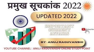 All index 2022 | 2022 के सभी महत्वपूर्ण सूचकांक important index 2022 index 2022 current affairs 2022