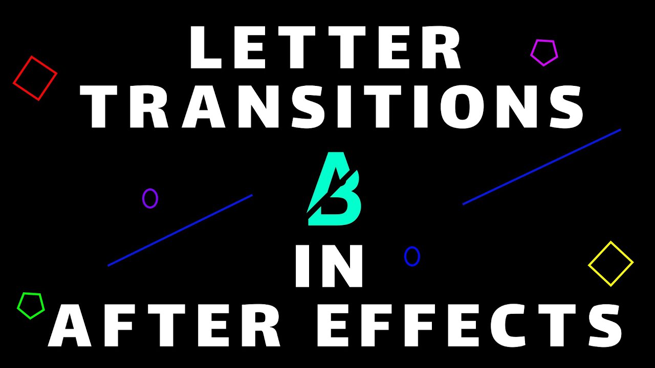 How to Create a Text Transition in Adobe After Effects - YouTube