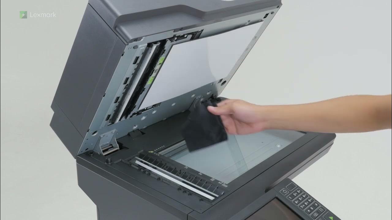 Limpieza de escaner Lexmark MX722 YouTube
