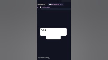 How To Make a Custom 404 Not Found Page Next JS 13 Tutorial For Beginners ✨ #coding #tech #nextjs