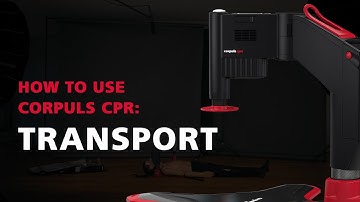 Tutorials by corpuls [en] How to use corpuls cpr: Transport during resuscitation