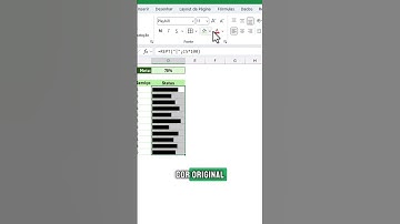 Função REPT para construir visualizações dinâmicas no #Excel