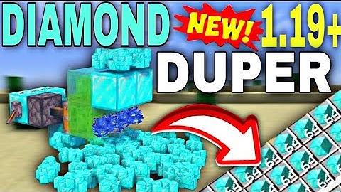 New Update 1.19 Working {Diamond Duplication Farm} || Tutorial (Java/Bedrock/MCPE/PS4/XBOX/Windows)