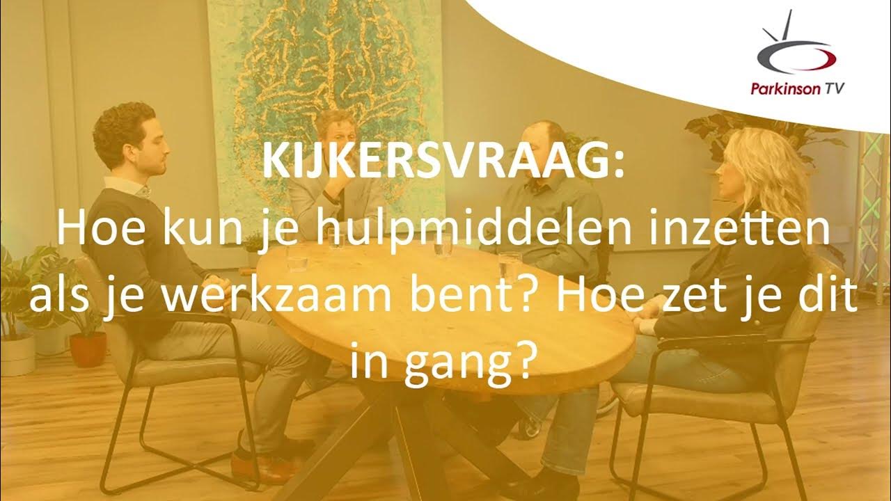 Intimidatie mezelf Rennen Hoe kun je hulpmiddelen inzetten als je werkzaam bent? Hoe zet je dit in  gang? - YouTube