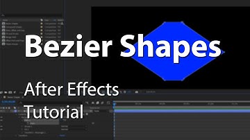 Bezier Shapes, First Vertex, Morphing in After Effects - Explained
