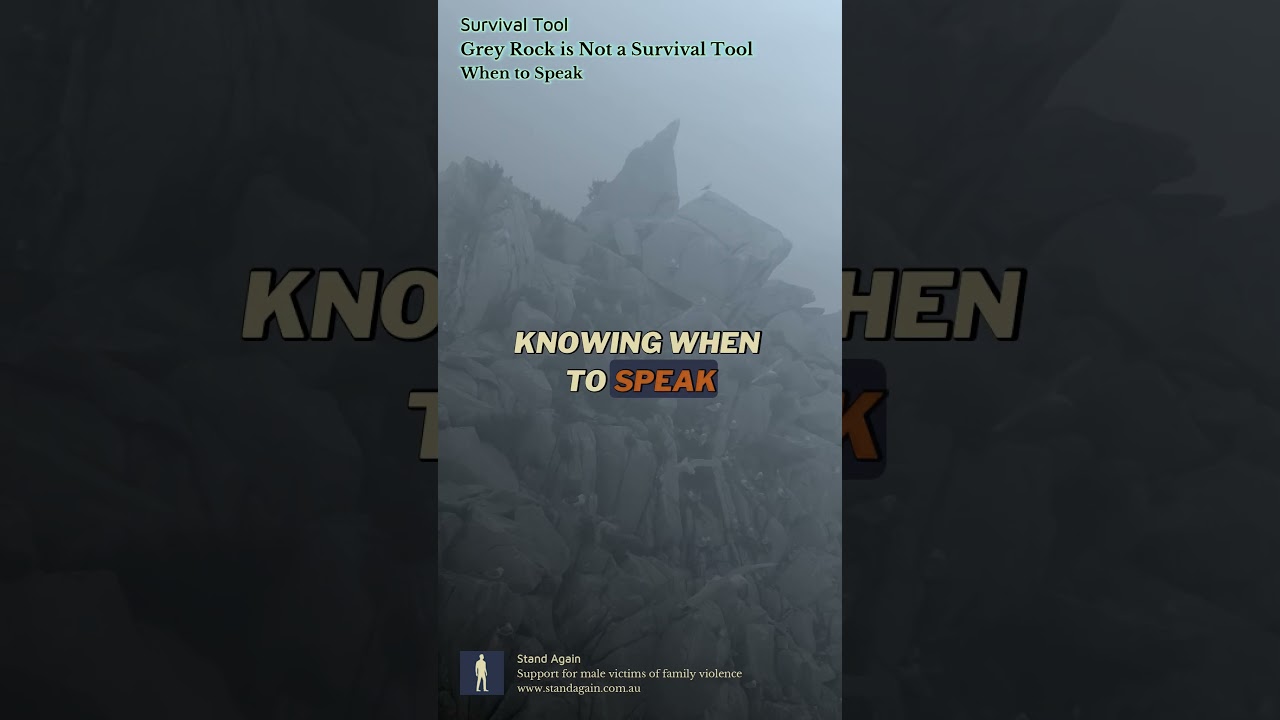 Grey Rock is Not a Survival Tool SHORTS 9