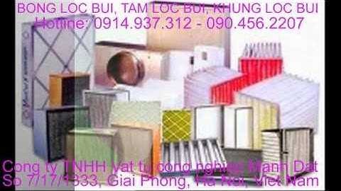Bông lọc bụi, Bông lọc khí tốt nhất Hà Nội