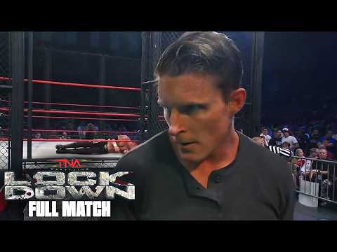 Samuel Shaw vs. Mr Anderson: STEEL CAGE (FULL MATCH) | TNA Lockdown 2014