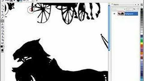 Scroll Saw Patterns with Scanned Clip Art using Corel Draw