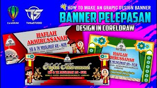 BARU...!!! Template BANNER PELEPASAN SISWA CDR