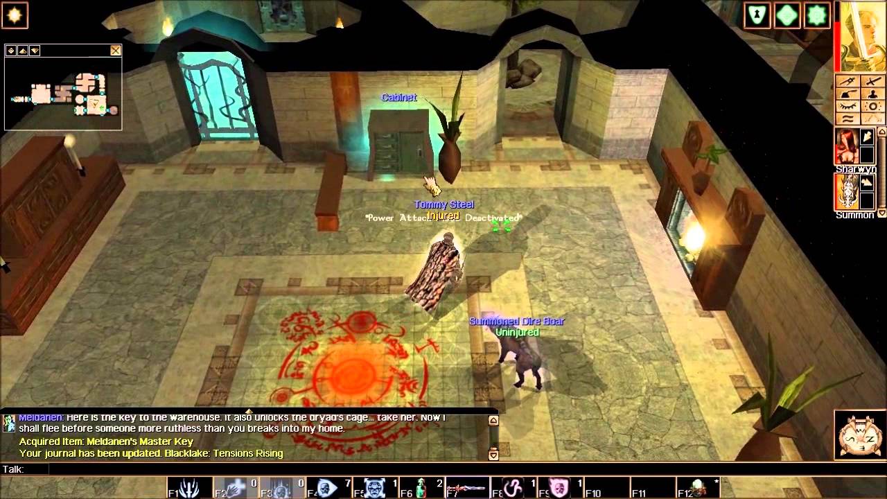 Neverwinter Nights Playthrough Part 12 Blacklake District The Zoo