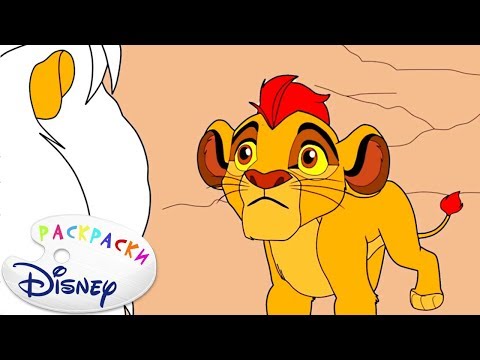Лучшие мультики Disney в Раскрасках - Изучаем цвета - обучающее видео для малышей - сборник#5
