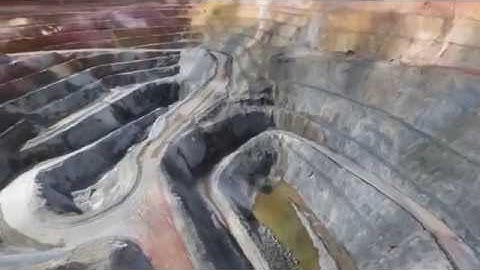 UAV - 3D mine pit model