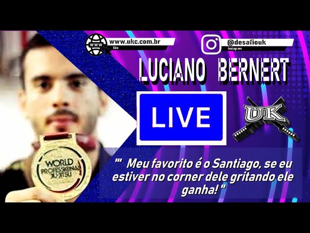 Live com Luciano Bernert , UK FIGHTER na íntegra.