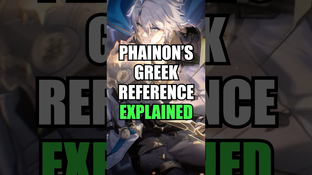 Объяснение греческих отсылок к Phainon | Honkai: Star Rail 