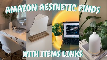 Amazon & Aliexpress Aesthetic Finds with links | TikTok Made Me Buy It  | Amazon Must Haves