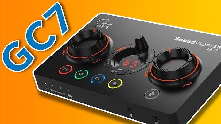 GREAT FOR GAMING! Sound Blaster GC7 Review