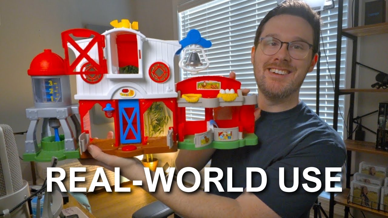 Fisher Price Toy Barn and Animals