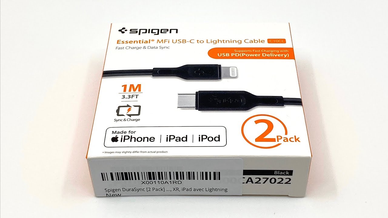 DuraSync™ USB-C to Lightning Cable C10CL -  Official Site –  Spigen Inc