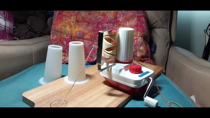 DIY: Electric Cone Wool Winder / Wool Spinner / Yarn Winder