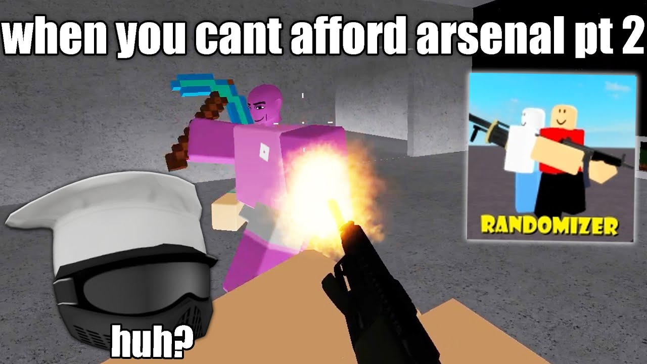 Not funny, didn't laugh : r/roblox_arsenal