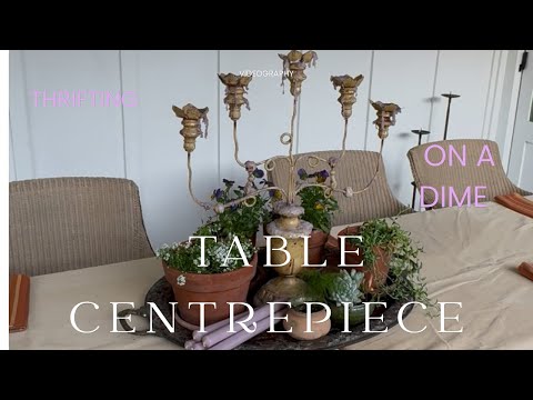 Table Centrepiece On A Dime On The Search For Some Dishes In Thrift Stores