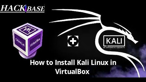 How To Install Kali Linux in VirtualBox Part 1