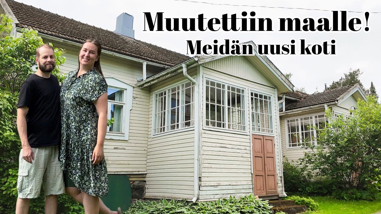Muutettiin yli 100-vuotiaaseen maalaistaloon | Elämää maalla
