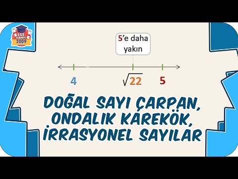 Video: İrrasyonel sayı nasıl bir ondalık sayıdır örnek veriniz?