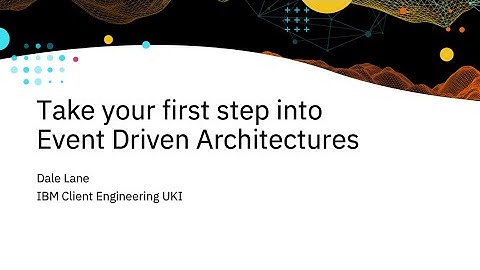 Take your first step into Event Driven Architectures