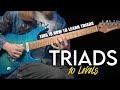 Triads  10 levels  beginner to pro