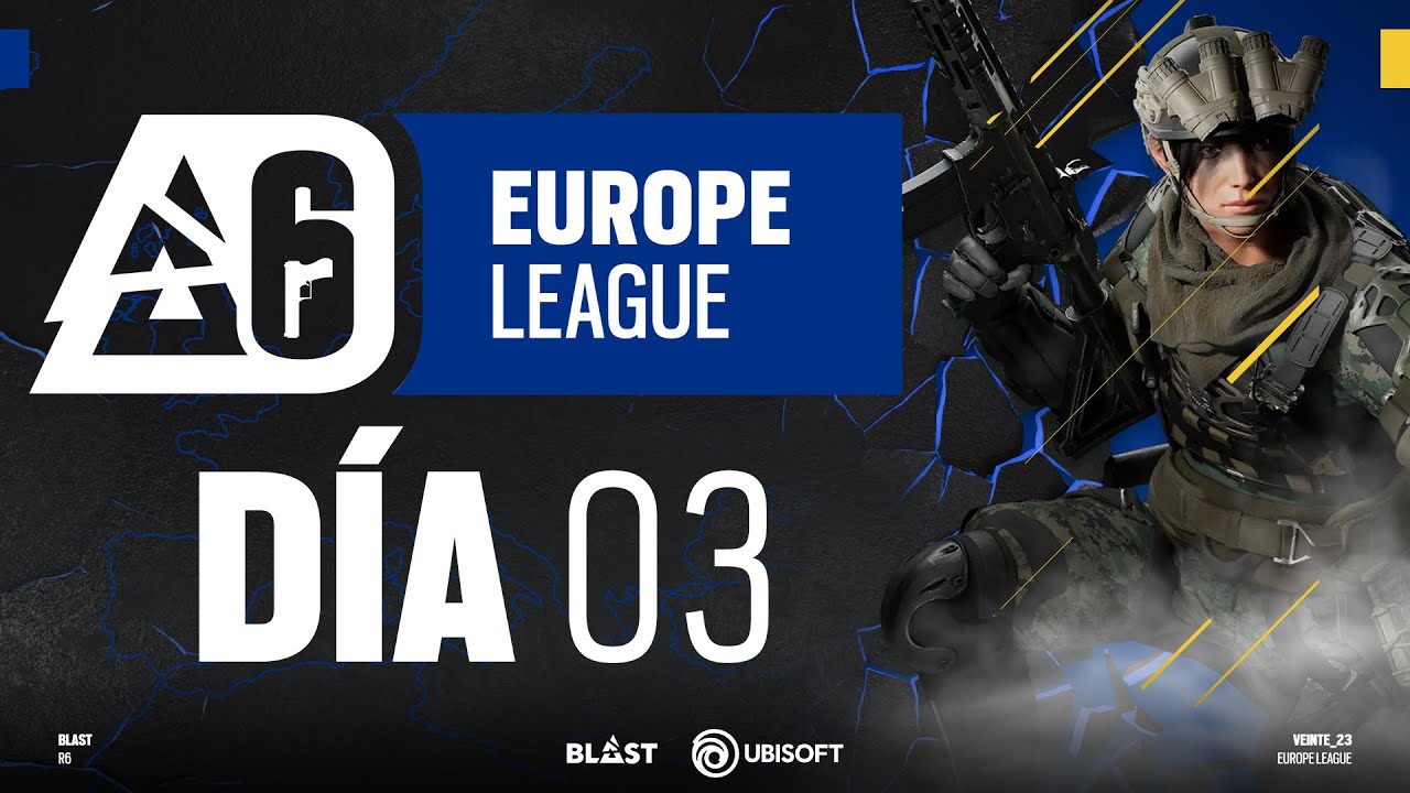 BLAST R6 | EUROPE LEAGUE | Día 3 | HER vs BDS | Secret vs KOI | G2 vs ...