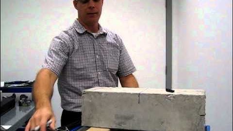 Preparing a Concrete Sample for ASTM C1609 Testing