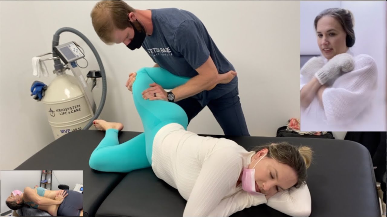 Dr. Mondragon Tries Stretching, -190° Chamber and Sculpting to *Crunch* Her Back