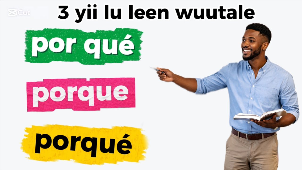 Porqué yi louy seen différence /   Español en Wolof 🇪🇦🇸🇳