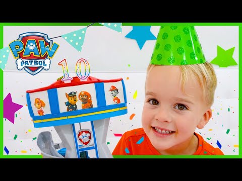 Paw Patrol's 10th Anniversary 🎉 with @VladandNiki