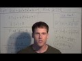 Finding the Derivative of an Inverse Function - Calculus I