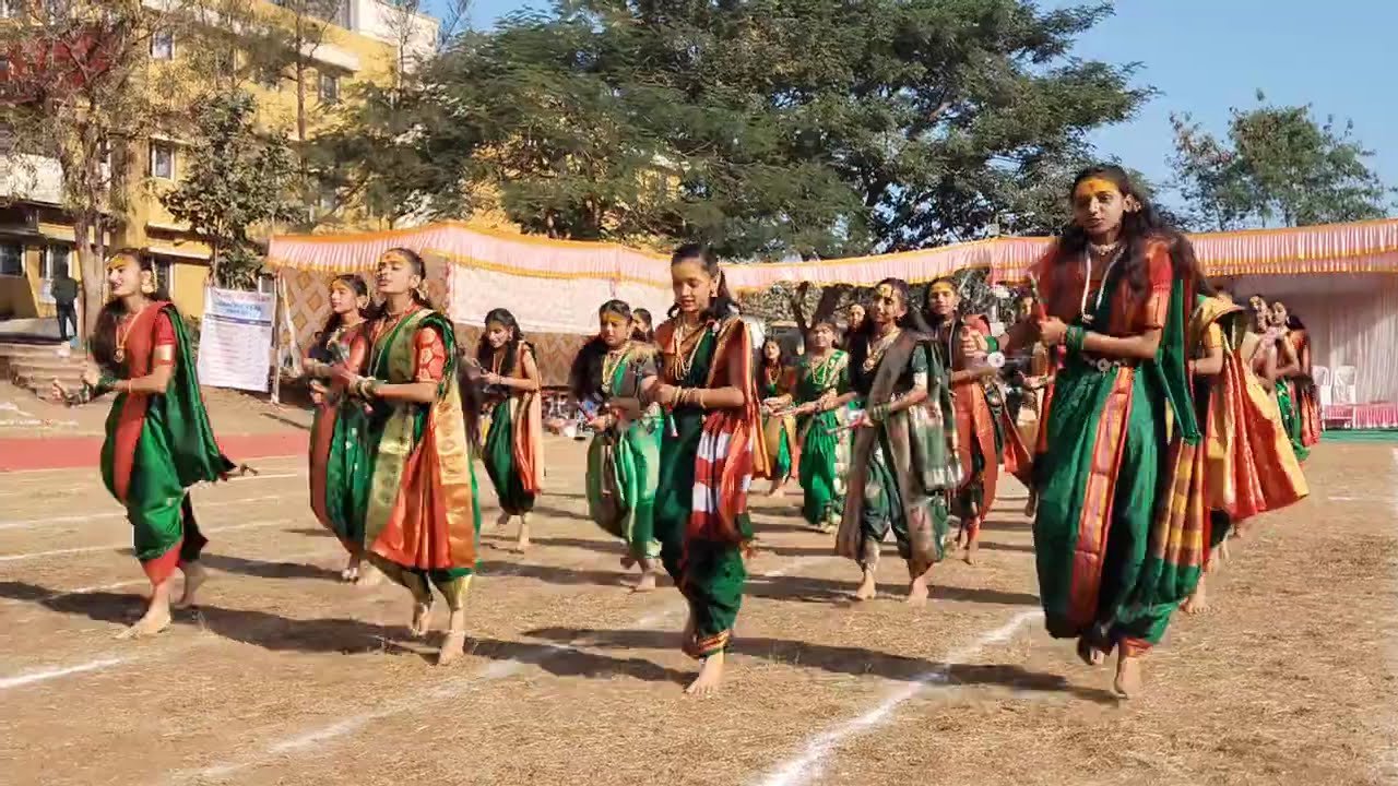 लेझीम डान्स|स्पोर्ट्स डे|लिटिल एंजल स्कूल वाडा स्टुडंट्स 