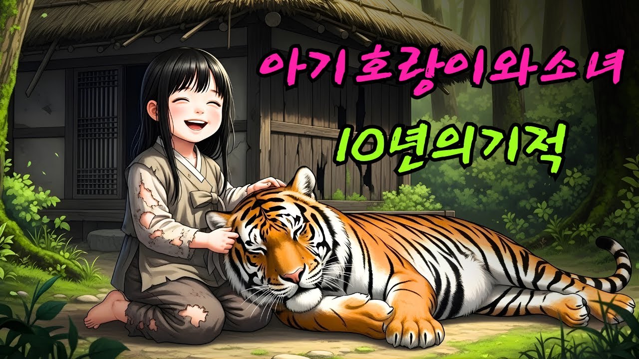 새끼 호랑이가 갓 태어난 아기를 10년 동안 키웠는데, 그 과정에서 놀라운 일이 벌어졌습니다 |민담 |전설 |설화 |옛날이야기 |오디오북