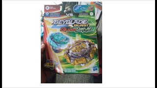 Dual Pack!| Beyblade Burst Quad Drive: Magma Roktavor R7 and Gilded Balderov B7.