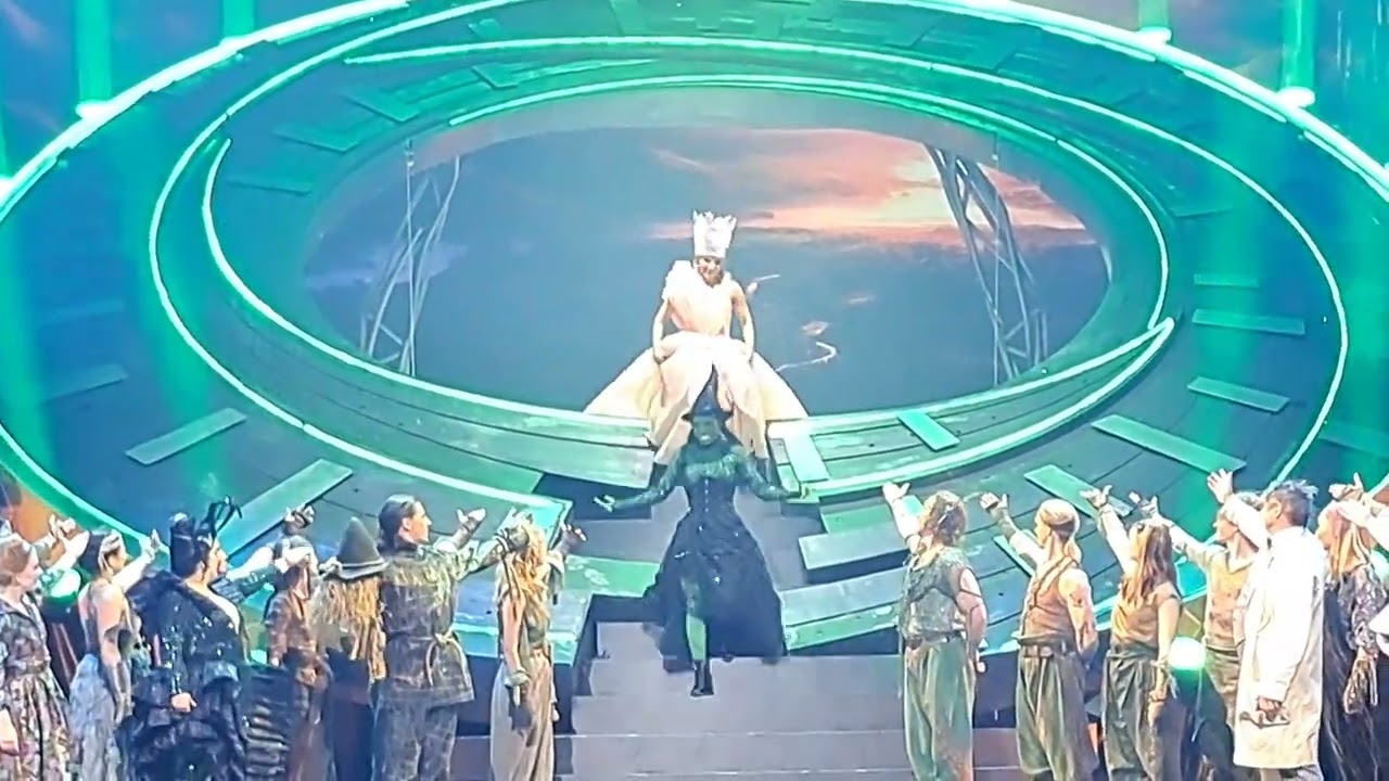 Applådtacket för Wicked i Göteborg, Sverige 2024-01-20