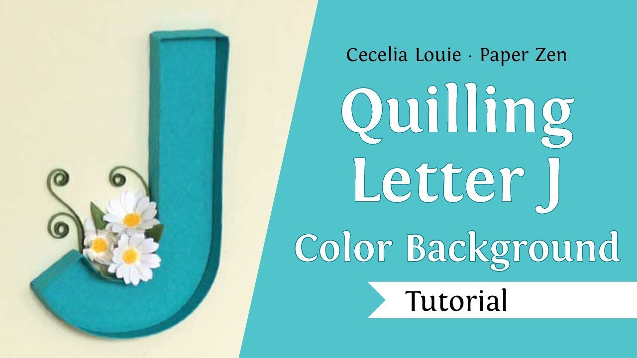 Quilling Uppercase Letters – PaperZen