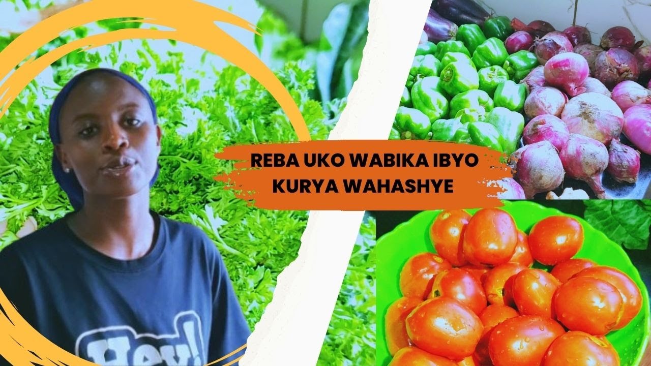 UKO WABIKA IMBOGA WAHASHYE / GUYS TUJYANE GUHAHA IMBOGA Z'BYUMWERU 2 KUMAFARANGA MACYE #cookwithsibo
